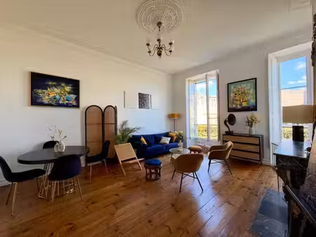 magnifique appartement bourgeois : élégance & vue pyrénées au cœur de pau (place royale)