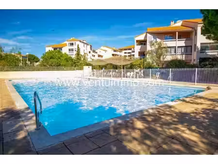 fréjus centre - tourrache studio 27 m²  piscine  tennis