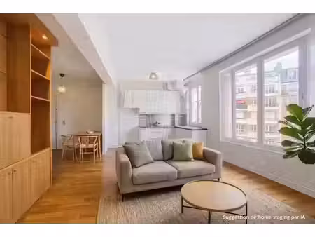 vente appartement 2 pièces 47 m² à paris 16ème (75016)  480 000 €