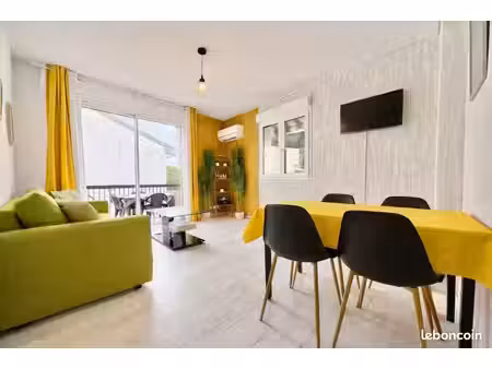 appartement 1 chambre  balcon  proche des plages