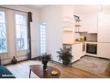 appartement 2 pièces - 37 m2 - paris 18 - rue ordener - marx dormoy