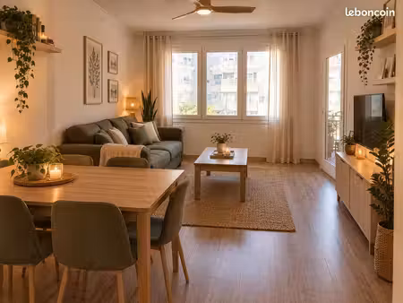 à vendre – appartement traversant de 75 25 m² – mas drevon  montpellier – garage et cave a