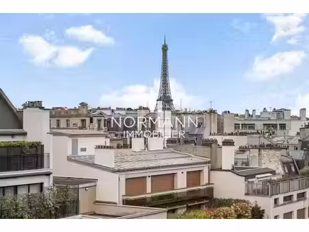 vente appartement 4 pièces 127 m² à paris 16ème (75016)  1 490 000 €