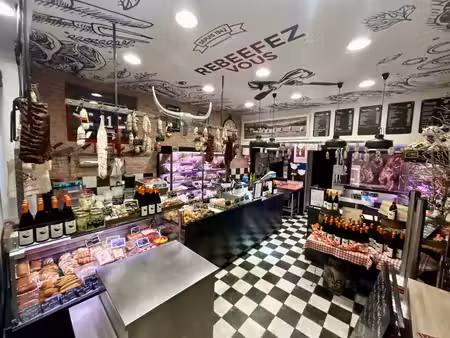 grenoble hyper-centre – proche halles sainte-claire – vente fonds de commerce – boucherie 