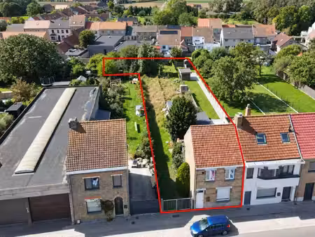 halfopen woning op 858m² te koop te houtem (veurne).