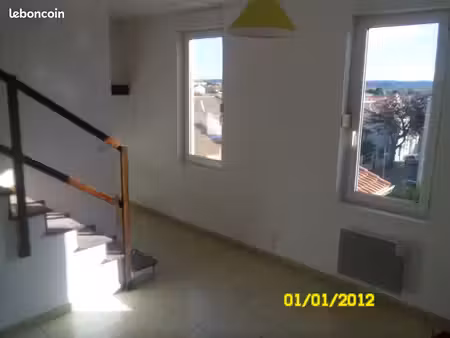t2 duplex 40m2 - rue mosaique narbonne cv