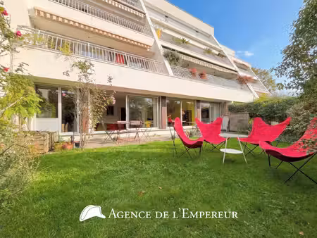 appartement 5 p - 3 ch (possible 4) - 112 m2 carrez - jardin