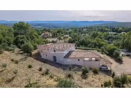 villa contemporaine neuve avec vue panoramique - lorgues