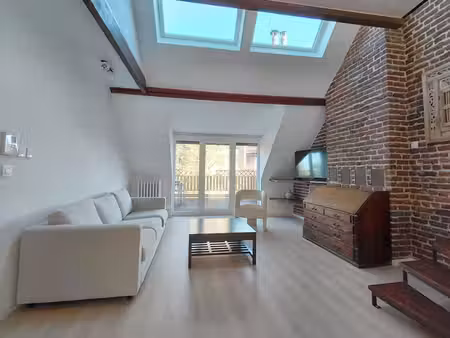 churchill/molière - penthouse une chambre avec terrasse