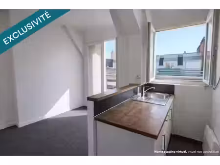 vente appartement 1 pièce 14 m² à aubervilliers (93300)  99 900 €