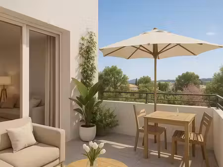 secteur millenaire - beau t1 28m² + exterieur