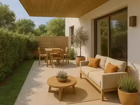 -rare pres d’arenes - beau t2 41m² + terrasse 15m²