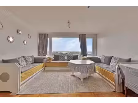 appartement de 2 chambres avec superbe vue sur bruxelles.