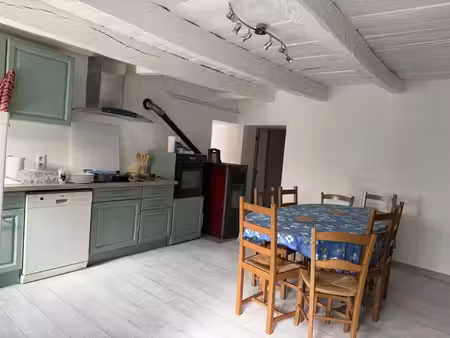 a louer jolie maison de ville type 5 entierement meublee
