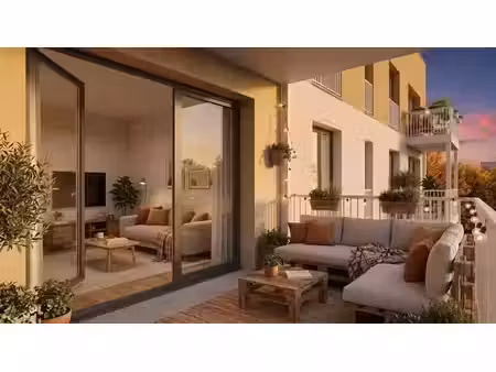 vente appartement 2 pièces 45 m² à villeurbanne (69100)  286 500 €