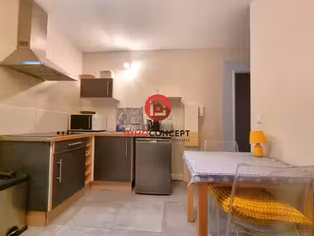 appartement t1/2 meublé avec extérieur