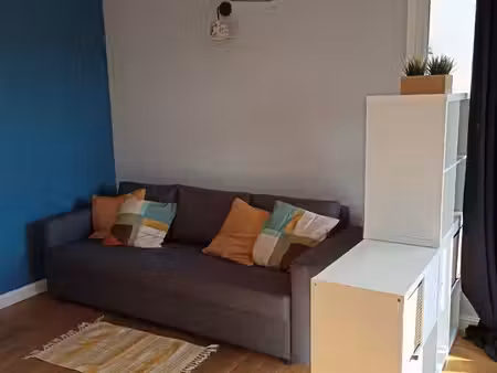 appartement meublé 35m2 avec balcon et garage
