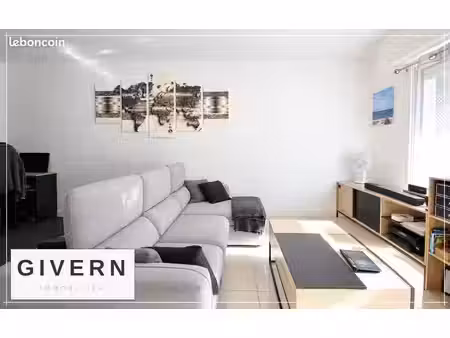appartement 2 pièces 44 m²