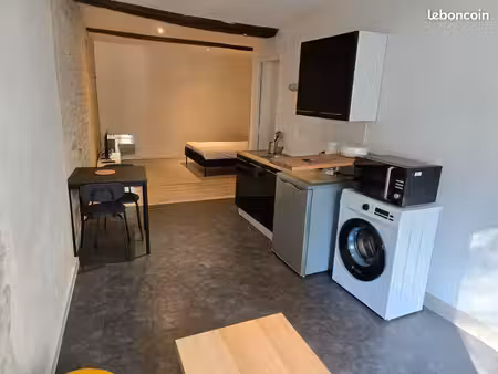 f1 meublé 32m2 - centre ville de caen