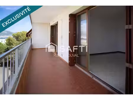 appartement 3 pièces avec terrasse vue mer