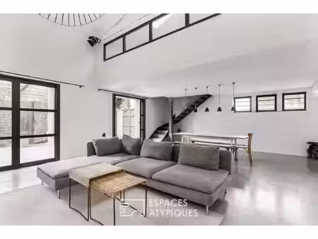 maison loft atypique et extérieur privative quartier résidentiel à cugnaux - limite st sim