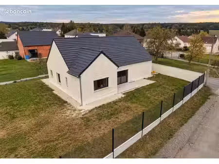 maison contemporaine neuve évolutive 112m + combles aménageable + garage + terrain plat cl