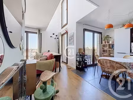appartement duplex à vendre - 3 pièces - 68 30 m2 - montreuil - 93 - ile-de-france