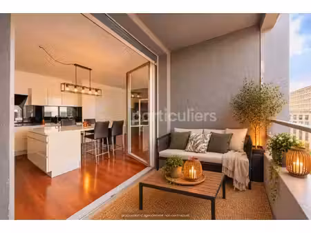 nantes--beaulieu--appartement--dpe b--3 pieces--2 chambres-- statiponnement--balcon loggia