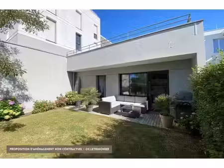 appartement rennes 3 pièces - 53.15 m² - jardin + garage