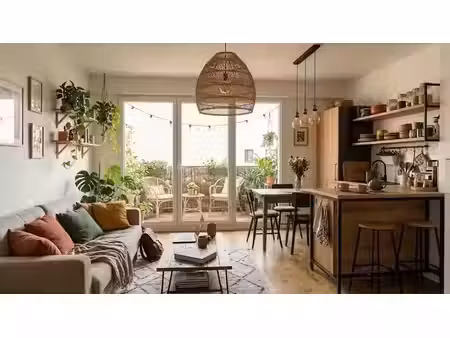 vente appartement 53 m² à lyon 7ème (69007)  324 000 €