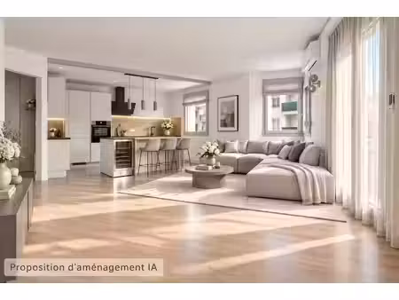 vente appartement 3 pièces 84 m² à lyon 7ème (69007)  365 000 €