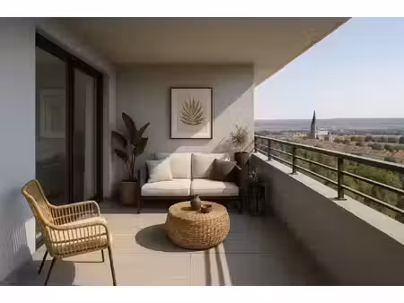 - exceptionnel t3 luxe + grande terrasse dans quartier résidentiel