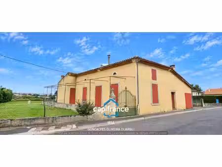maison en pierre à rénover entièrement – terrain constructible de 1 627 m² villeneuve sur 